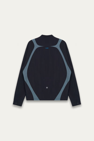 HORIZON ZIP SHIRT EUPHORIC BLACK