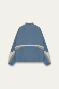 ANCHOR TRACK JACKET DRIZZLE BLUE