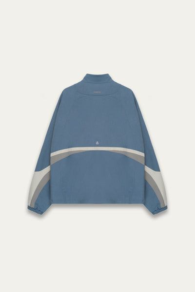 ANCHOR TRACK JACKET DRIZZLE BLUE