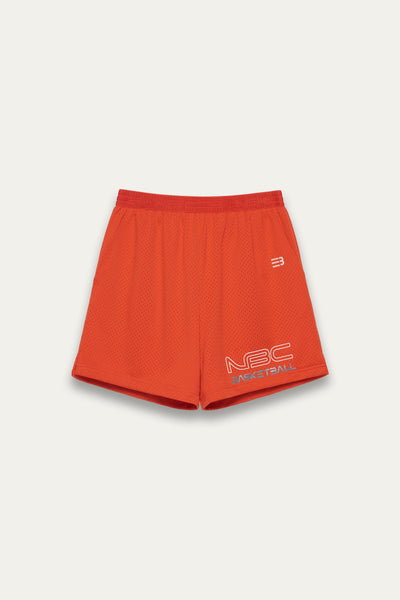 NFC BASKETBALL SHORTS POTTERY RED (NAMESAKE EXCLUSIVE)