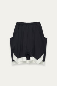 CHAND DRAPE BASKETBALL SHORTS EUPHORIC BLACK