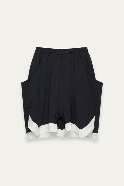 CHAND DRAPE BASKETBALL SHORTS EUPHORIC BLACK