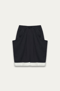 CHAND DRAPE BASKETBALL SHORTS EUPHORIC BLACK