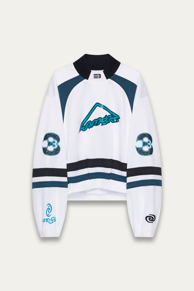 PORTS HOCKEY JERSEY FREE WHITE