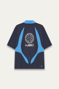 PLAYMAKER WARM-UP SHIRT DEPTH BLUE