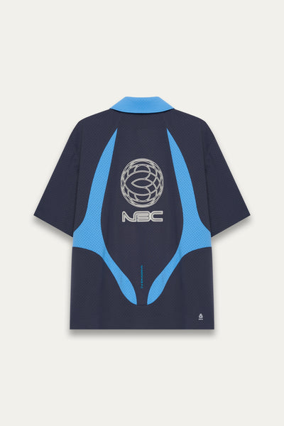 PLAYMAKER WARM-UP SHIRT DEPTH BLUE