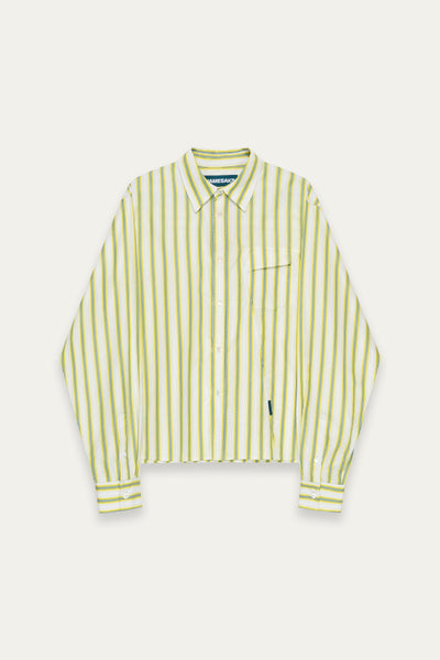 COMO LS SHIRT LEMON STRIPE