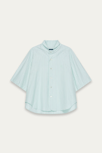 SARIO BOMBER SS SHIRT MINT TEA