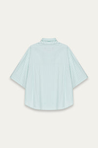 SARIO BOMBER SS SHIRT MINT TEA