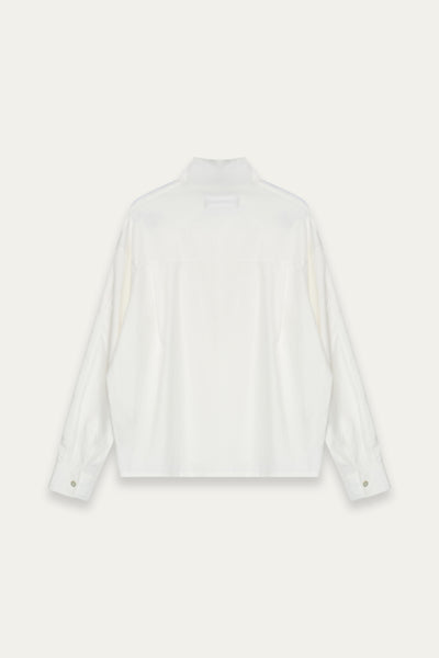 SARIO BOMBER LS SHIRT FREE WHITE