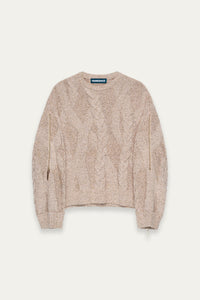 LINAS DUAL CREWNECK SOOT GREY