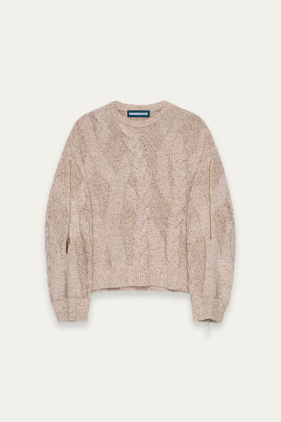 LINAS DUAL CREWNECK SOOT GREY