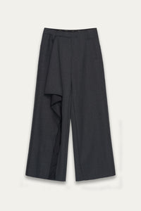 WOLVES DRAPE TROUSERS ASH GREY