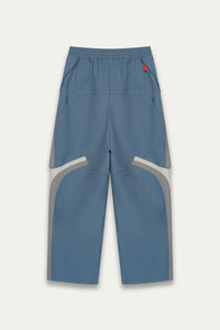 ANCHOR TRACK PANTS DRIZZLE BLUE