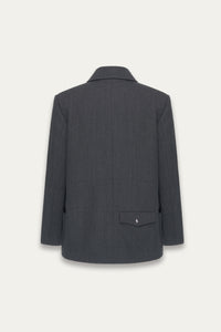 SANFORD PEACOAT ASH GREY
