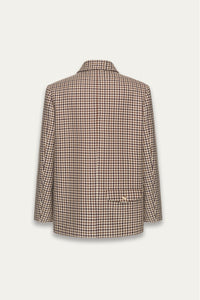 SANFORD PEACOAT MINGLE PLAID