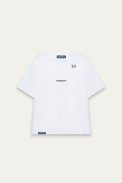TOBI LOGO TEE SEA SALT WHITE (NAMESAKE EXCLUSIVE)