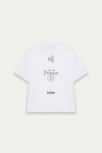 TOBI LOGO TEE SEA SALT WHITE (NAMESAKE EXCLUSIVE)