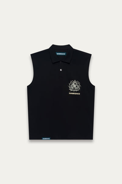 RICHARD MUSCLE TANK POLO EUPHORIC BLACK
