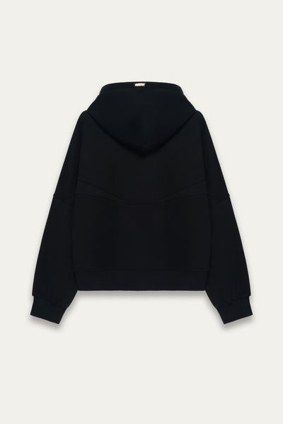 WINFAR FISHERMAN HOODIE EUPHORIC BLACK