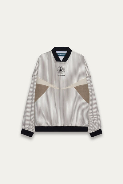 JONAS WARMUP CREWNECK BUMBLE BEE STRIPE
