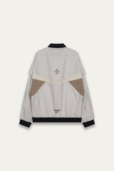 JONAS WARMUP CREWNECK BUMBLE BEE STRIPE