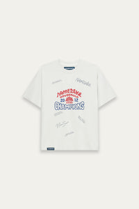 TOBI OVERSIZED CHAMPION TEE FREE WHITE