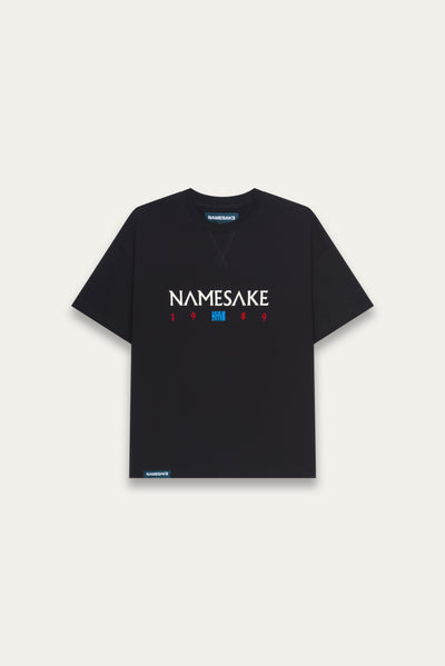 TOBI OVERSIZED 1989 TEE EUPHORIC BLACK