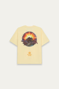 TOBI OVERSIZED SOUVENIR TEE SODA YELLOW