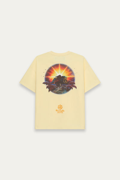 TOBI OVERSIZED SOUVENIR TEE SODA YELLOW
