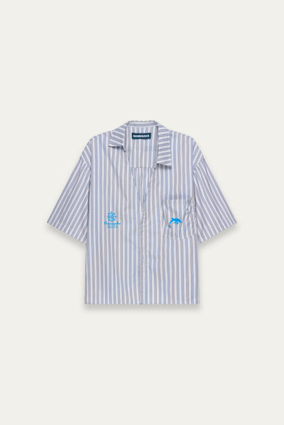 VACAE SS SHIRT ASHEN BLUE