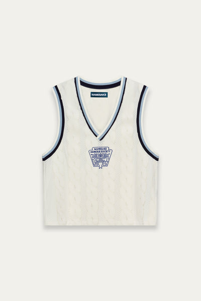 TWOFOLD SPORT VEST CANNOLI CREAM