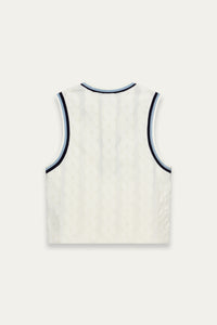 TWOFOLD SPORT VEST CANNOLI CREAM