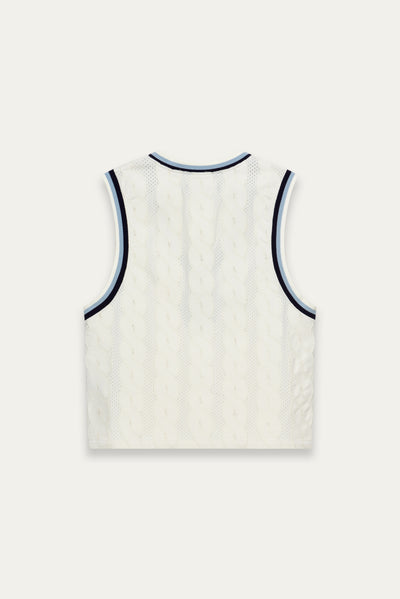 TWOFOLD SPORT VEST CANNOLI CREAM