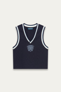 TWOFOLD SPORT VEST DEPTH BLUE