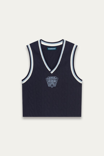 TWOFOLD SPORT VEST DEPTH BLUE