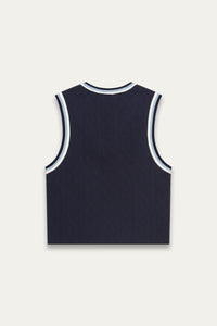 TWOFOLD SPORT VEST DEPTH BLUE