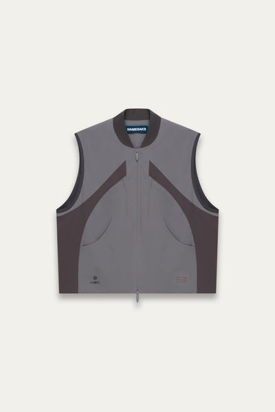 SNACK POCKET VEST SLATE GREY