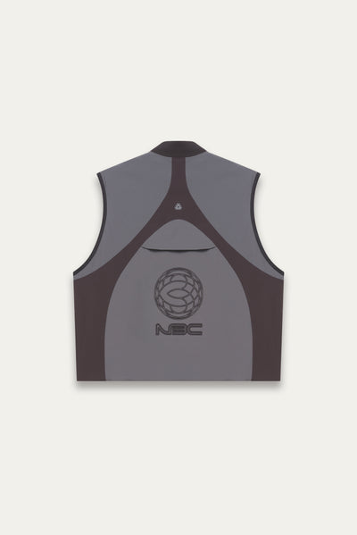 SNACK POCKET VEST SLATE GREY