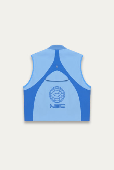 SNACK POCKET VEST POWDER BLUE