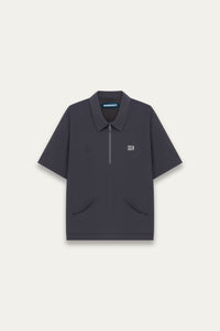 FISHMAN PULLOVER SHIRT SLATE GREY