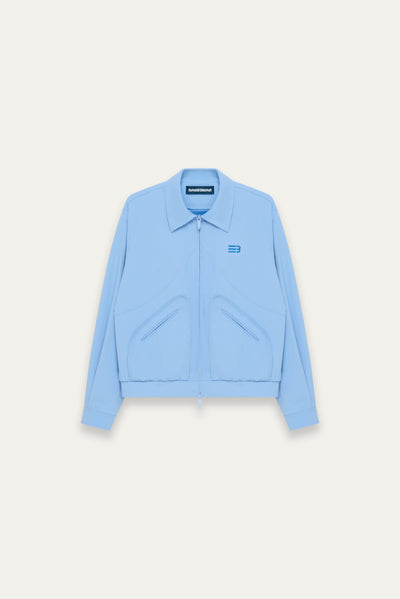 CAREFREE SHIRT JACKET POWDER BLUE