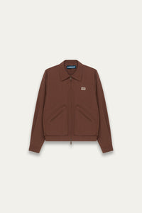 CAREFREE SHIRT JACKET COCO BROWN