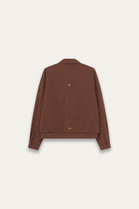 CAREFREE SHIRT JACKET COCO BROWN