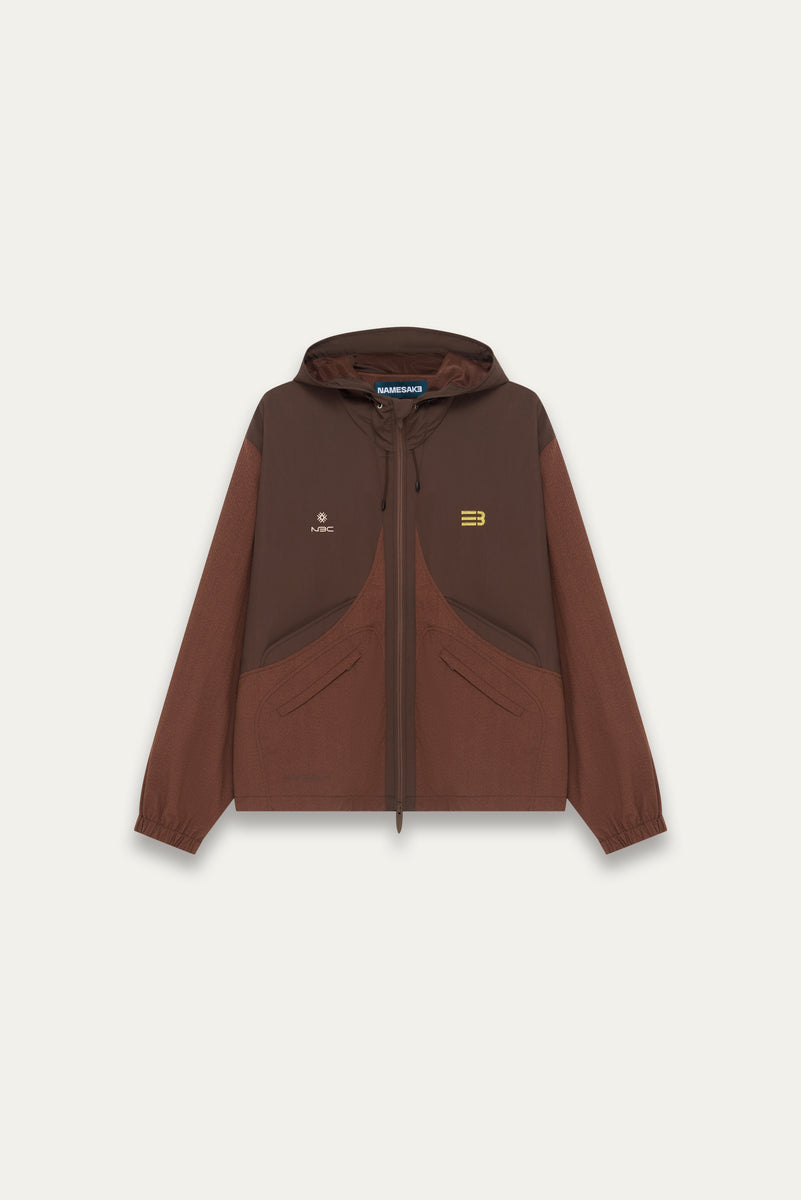 新品 kokokids brown jacket ROVER WINDBREAKER JACKET COCO BROWN