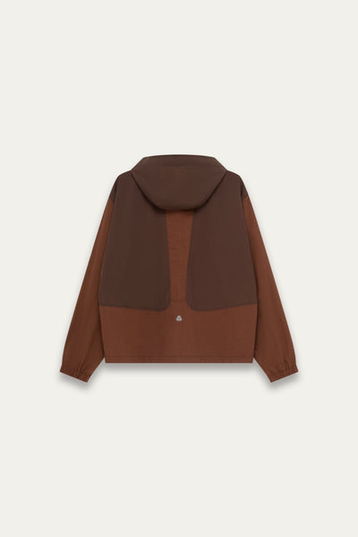 ROVER WINDBREAKER JACKET COCO BROWN