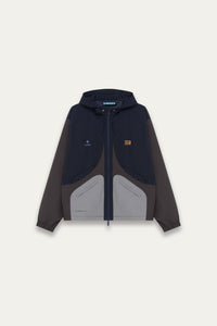 ROVER WINDBREAKER JACKET DEPTH BLUE