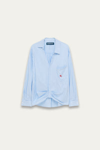 PASSA RIPPLE MOTION SHIRT CERILEAN STRIPE