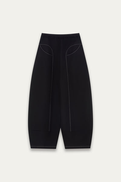 FOLDING WIDE SWIM TROUSERS EUPHORIC BLACK