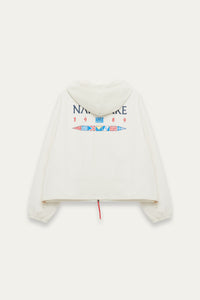 YACHT ZIP HOODIE CANNOLI CREAM